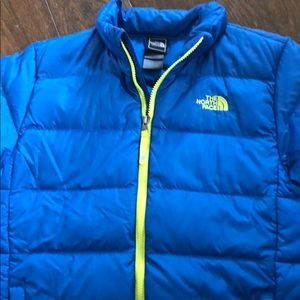 The North Face Jacket!! Boys Size Large 550 model